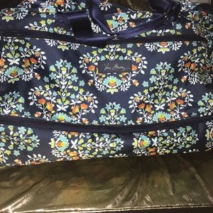 Vera Bradley large wheeled duffel
